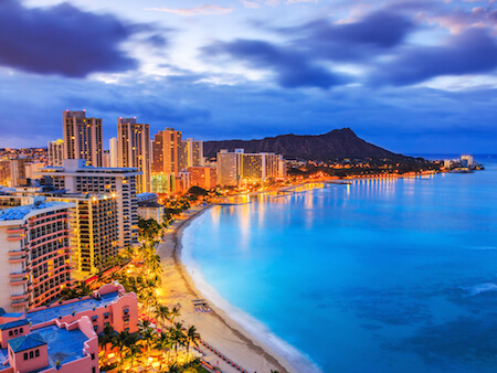 Honolulu at Night